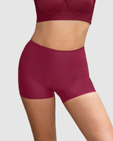 Eco-Friendly Seamless Panty Short Made of Recycled Plastic Bottles#color_259-wine