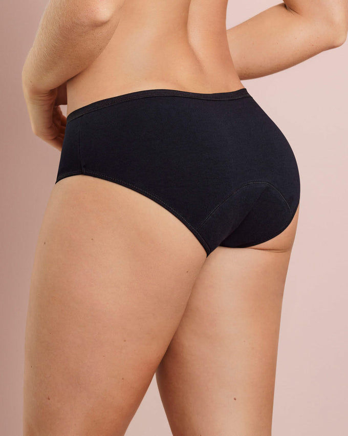 24-Hour hipster light flow period panty#color_700-black