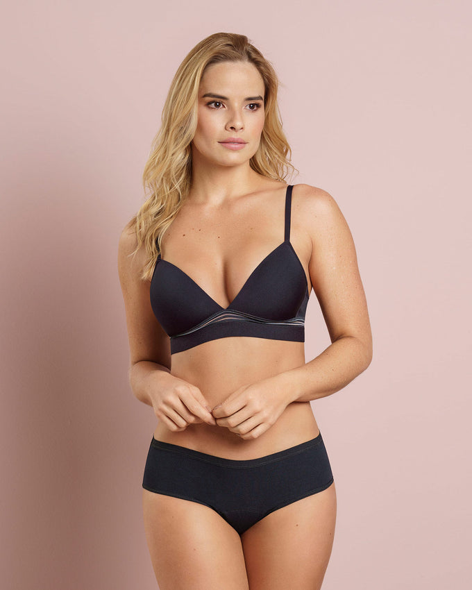 24-Hour hipster light flow period panty#color_700-black