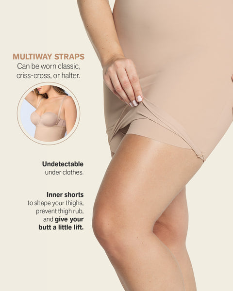 Undetectable shaping skort slip#color_802-nude