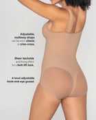 Invisible bodysuit shaper with super comfy compression