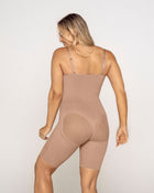 Full coverage seamless shaping bodysuit