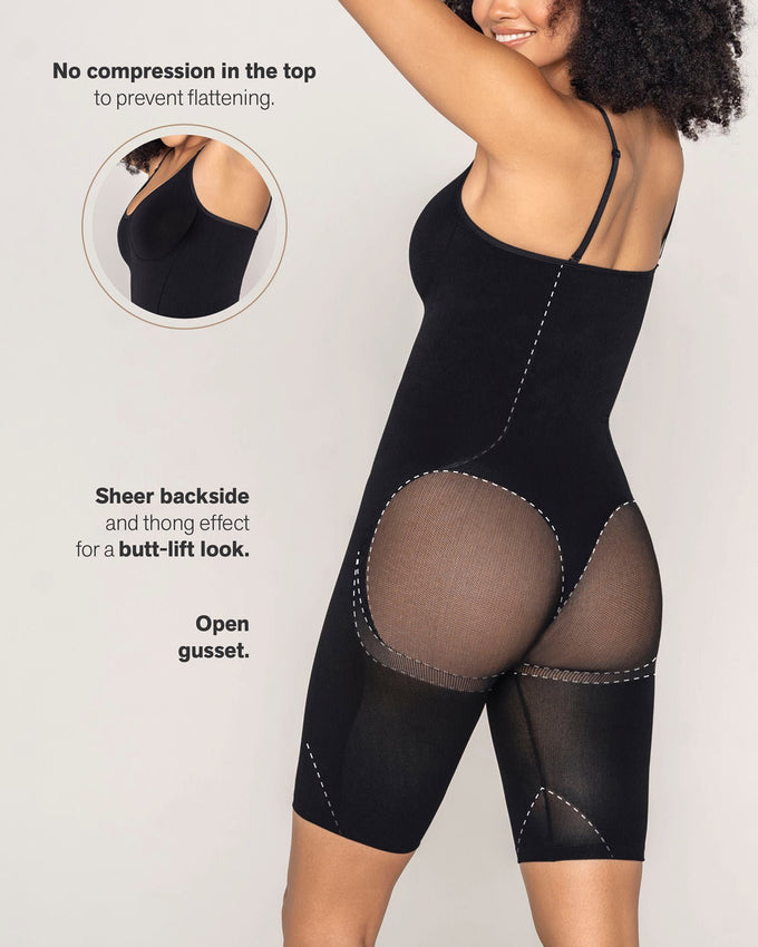 Full coverage seamless shaping bodysuit#color_700-black