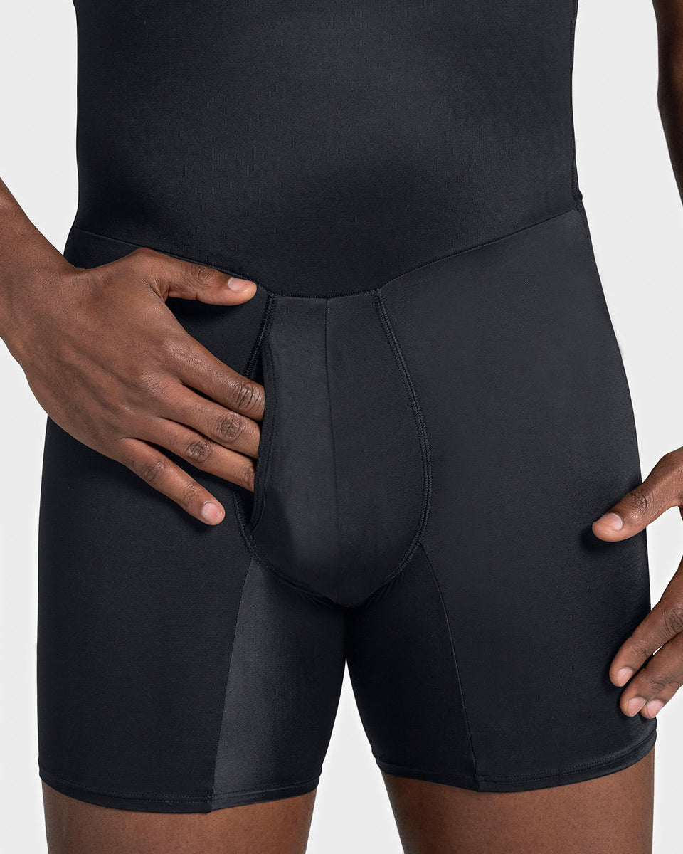 Leo high waist stomach shaper with boxer brief