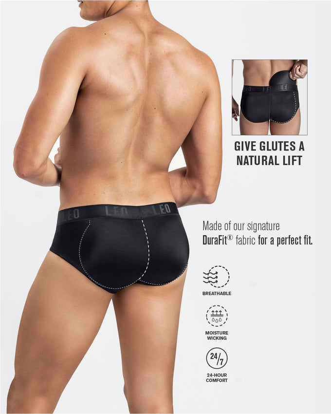 Men's instant butt lift padded brief#color_#all_variants