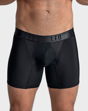 Active boxer brief made of recycled plastic bottles#color_700-black