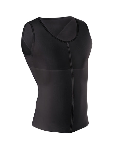 Men's Body Shaping Sleeveless Vest- Breathable Chest Binder