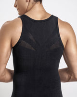 Leo crew neck seamless compression tank#color_700-black