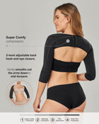 Invisible smoothing ¾ sleeve arm shaper