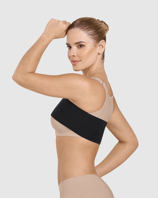Breast & chest compression wrap