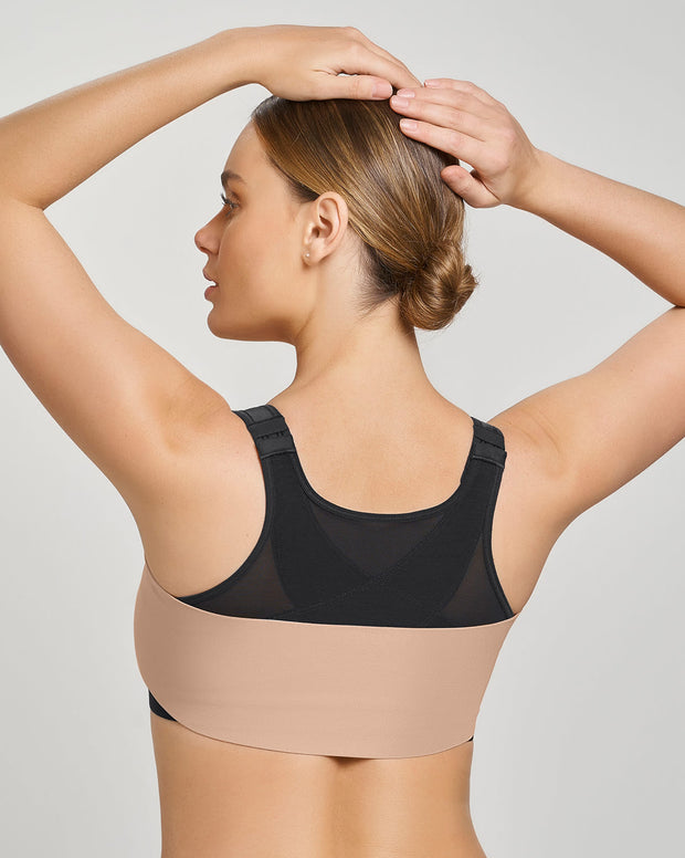 Breast & chest compression wrap