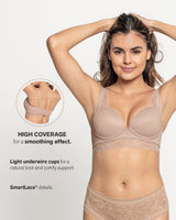 Soft cup underwire lace highlight bra the luxe essential bra#color_802-nude