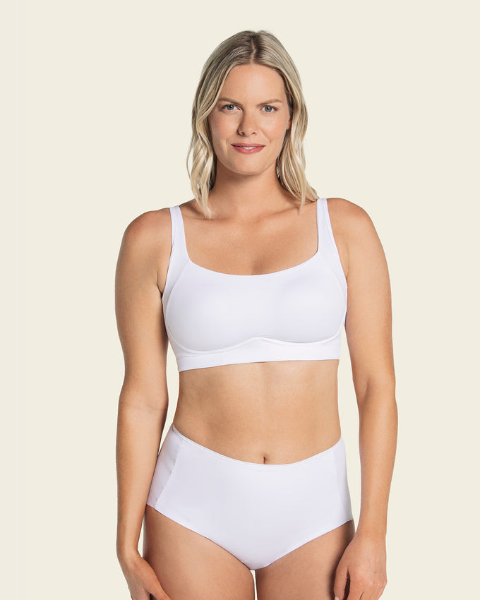 Everyday wireless support bra#color_000-white