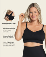 High-tech clip cup nursing bra#color_785-black