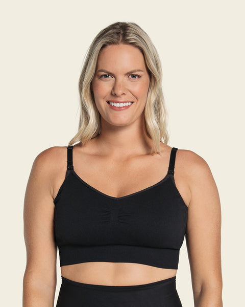 High-tech clip cup nursing bra#color_785-black