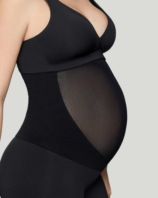 Comfy supportive maternity legging#color_700-black