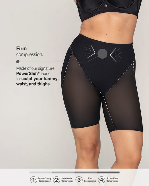 Firm compression butt lifter shaper short#color_700-black