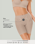 Firm compression butt lifter shaper short