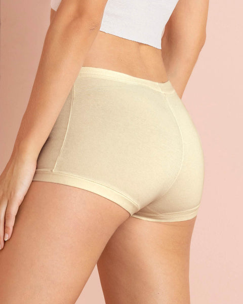 Simply comfortable 3-pack stretch cotton boyshort panties#color_991-assorted