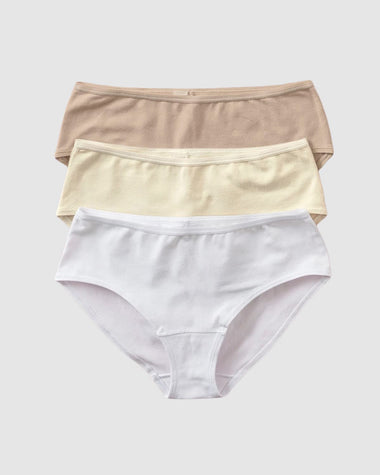 Crepeon Women Multicolor Cotton Blend Panties (L)Pack of 12