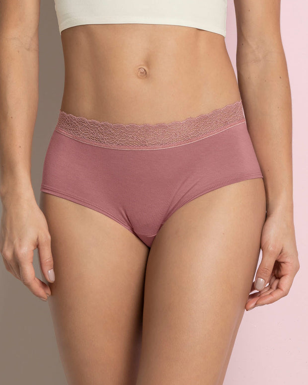 3-Pack Hipster Style Panties with Waistline Lace Trim#color_s08-gray-rosewood-ivory-print