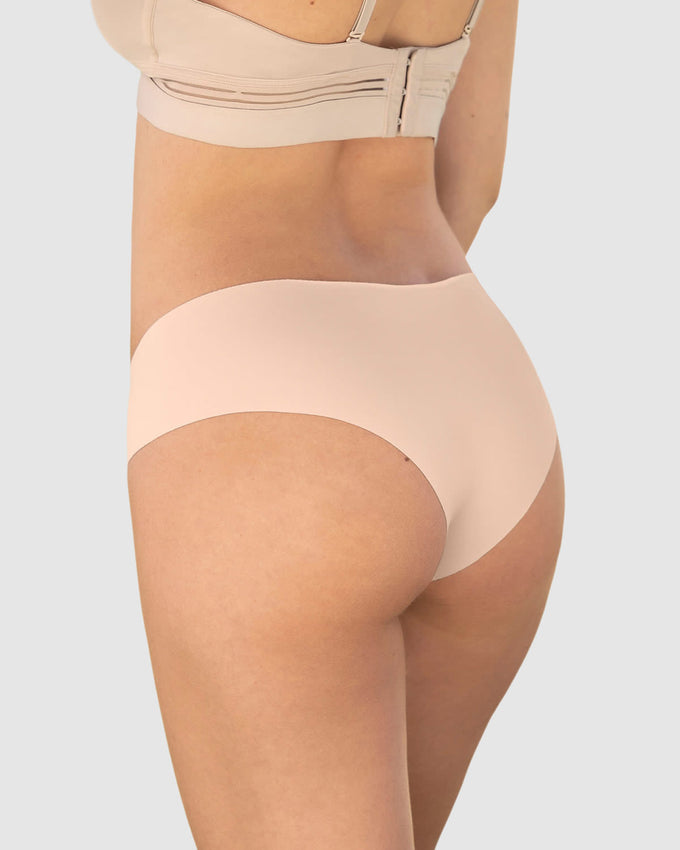 2-Pack seamless hipster panties with decorative contrast stitching#color_s02-pearl-salmon