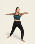 Maximum support sports bra made using bio-pet technology