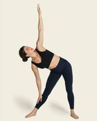 V-cut waistband shaper legging