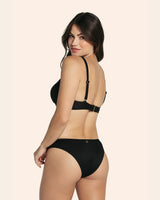 Bikini set with underwire top and tie detail bottom#color_700-black