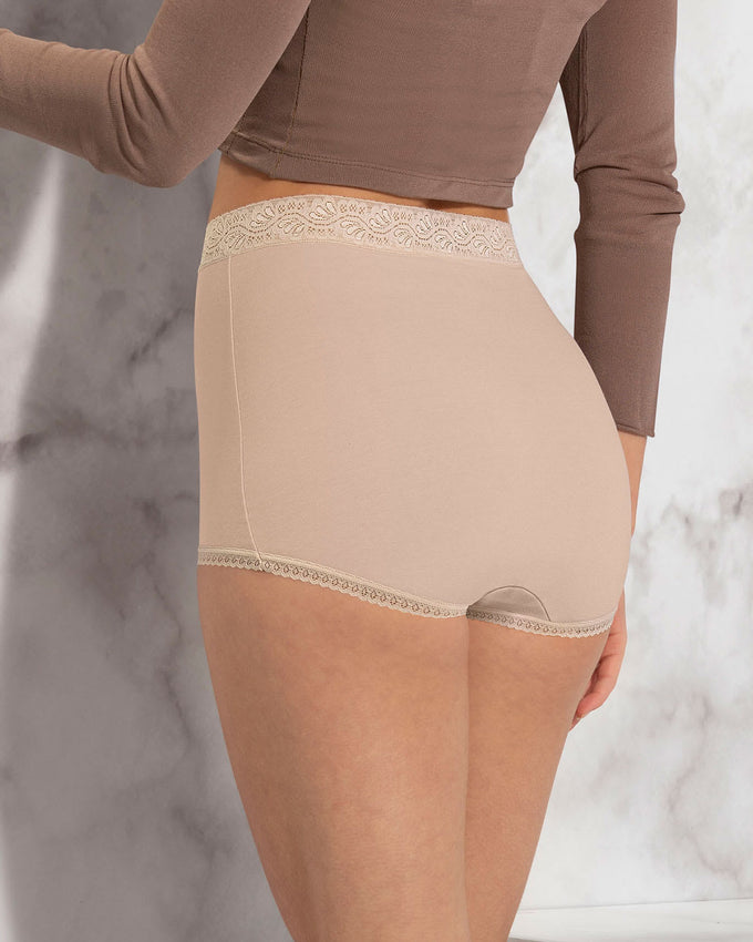 3 Full hi-waist brief panties#color_984-assorted