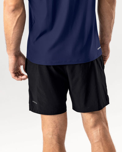 Lined active short with side pocket#color_700-black