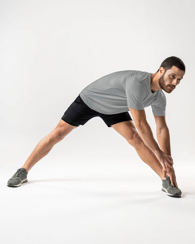 Lined active short with side pocket#color_700-black
