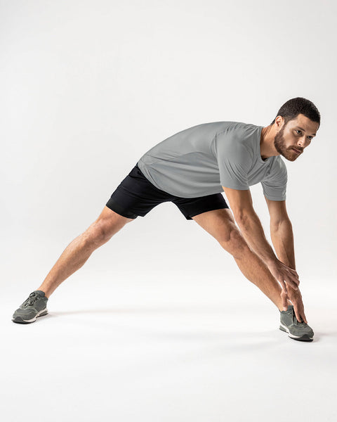 Lined active short with side pocket#color_700-black
