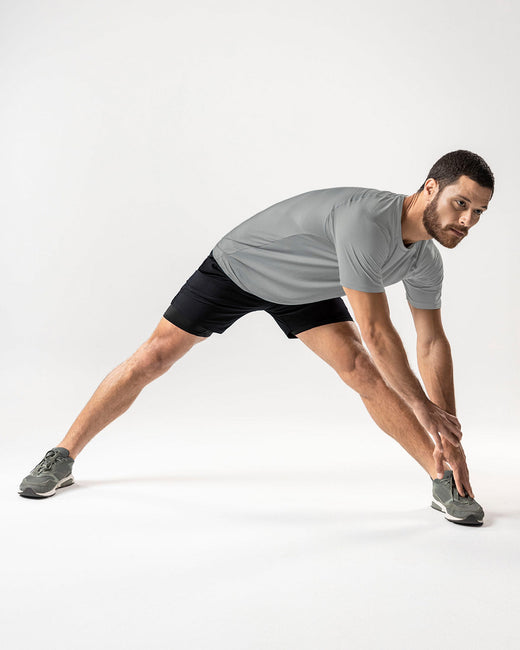Lined active short with side pocket#color_700-black