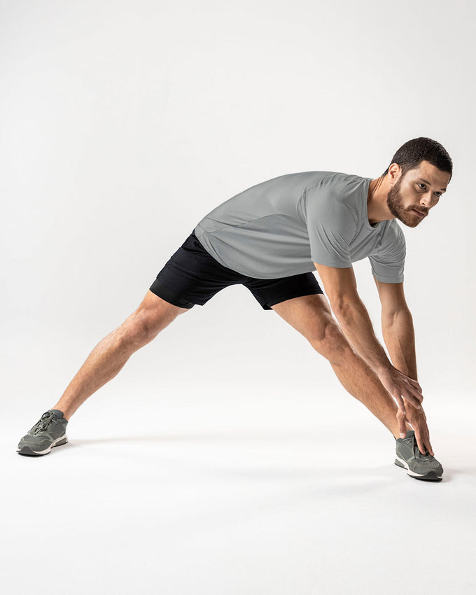 Lined active short with side pocket#color_700-black