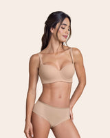 High coverage smoothing t-shirt bra#color_802-nude