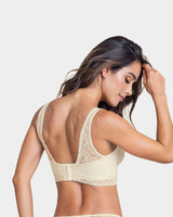 Full coverage plunge back lace bralette#color_898-ivory