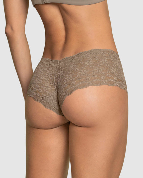 Hiphugger Style Panty in Modern Lace#color_790-brown