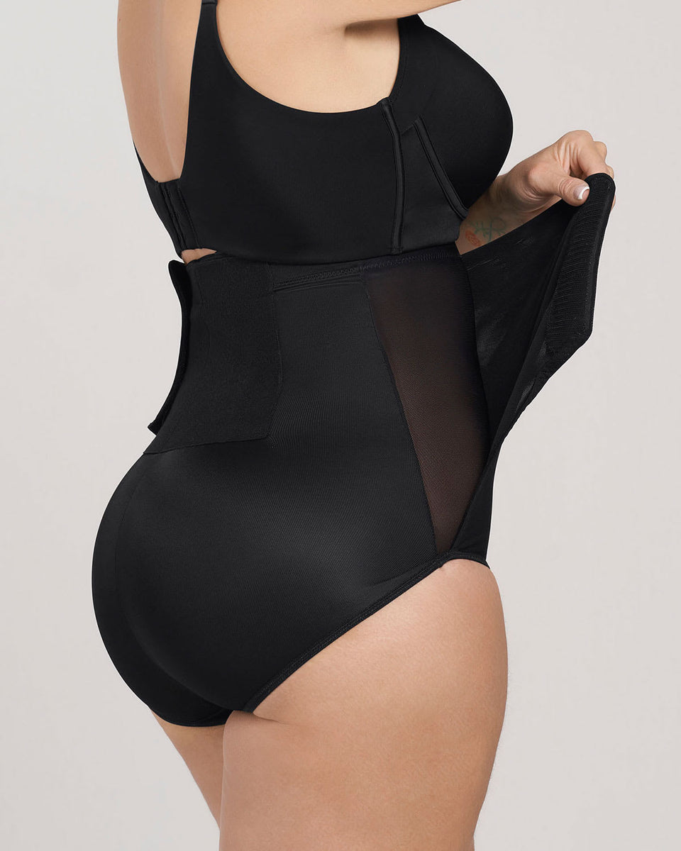 Stage 1 post-surgical velcro closure firm compression panty