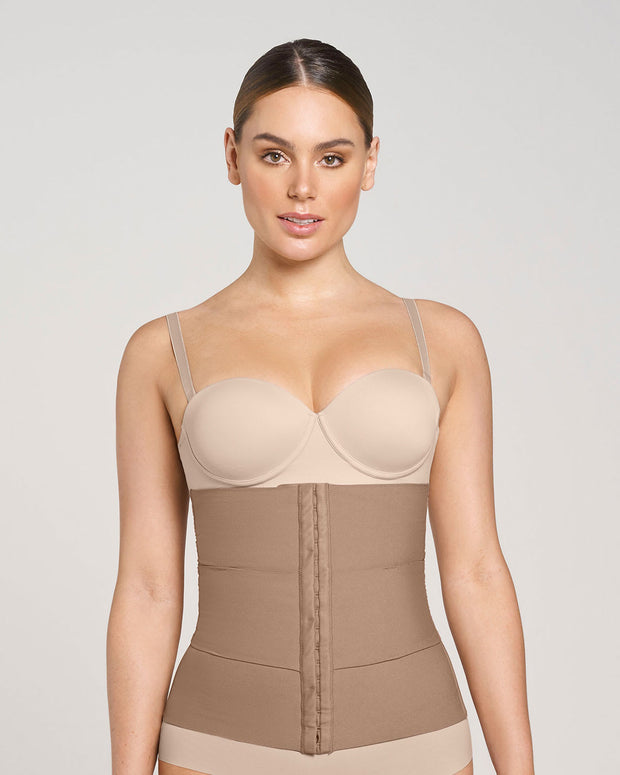 Stage 1 post-surgical abdominal binder#color_857-brown